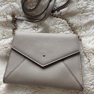 Kate Spade - Cream Envelope Crossbody Bag